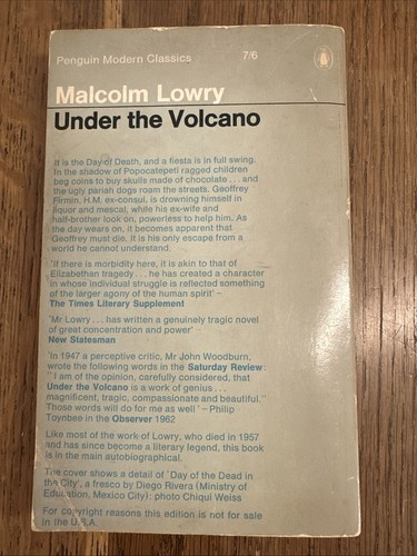 Under the Volcano von Malcolm Lowry 1966 Penguin PB - Vintage - Bild 2 von 8