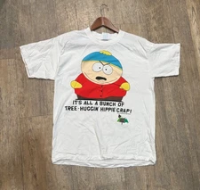1997 Southpark Cartman "it's all a bunch of tree hugging hippie crap" large