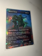 Doctor Doom [Borderless Foil] #394 Prices | Magic Marvel Super