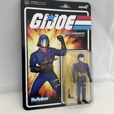 Super7 G.I. Joe Reaction Wave Cobra Commander 3.5 in Action Figure
