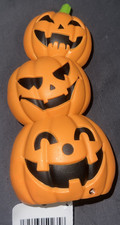Pumpkin Stack Up Light Up  Sound Decor 6 in x 3 in-Brand New-SHIPS N 24 HOURS