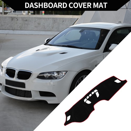 Dashboard Dash Cover Mat for BMW X2 (F39) 2018-2021 Sun Protector Pad Black Red - Picture 3 of 7