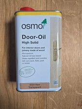 Osmo Door Oil High Solid Interior - Raw Transparent 3033 - 1 Litre