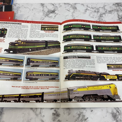 1995 Lionel Trains Catalog - 1995 Stocking Stuffers - 1996 Spring Releases - Picture 5 of 6