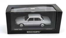 BMW 2500 E3 POLARIS SILVER 1968 MINICHAMPS 410029201 1:43 SILVER SILVER LHD