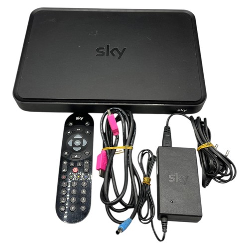 Sky Humax ESd-160C Sky Q Kabel Receiver 1TB Festplatte Fernbedienung UltraHD TV - Bild 7 von 11