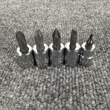 Proto Phillips Slotted Torx Socket 3/8" Drive Minimally Used Lot of 5 USA Made
