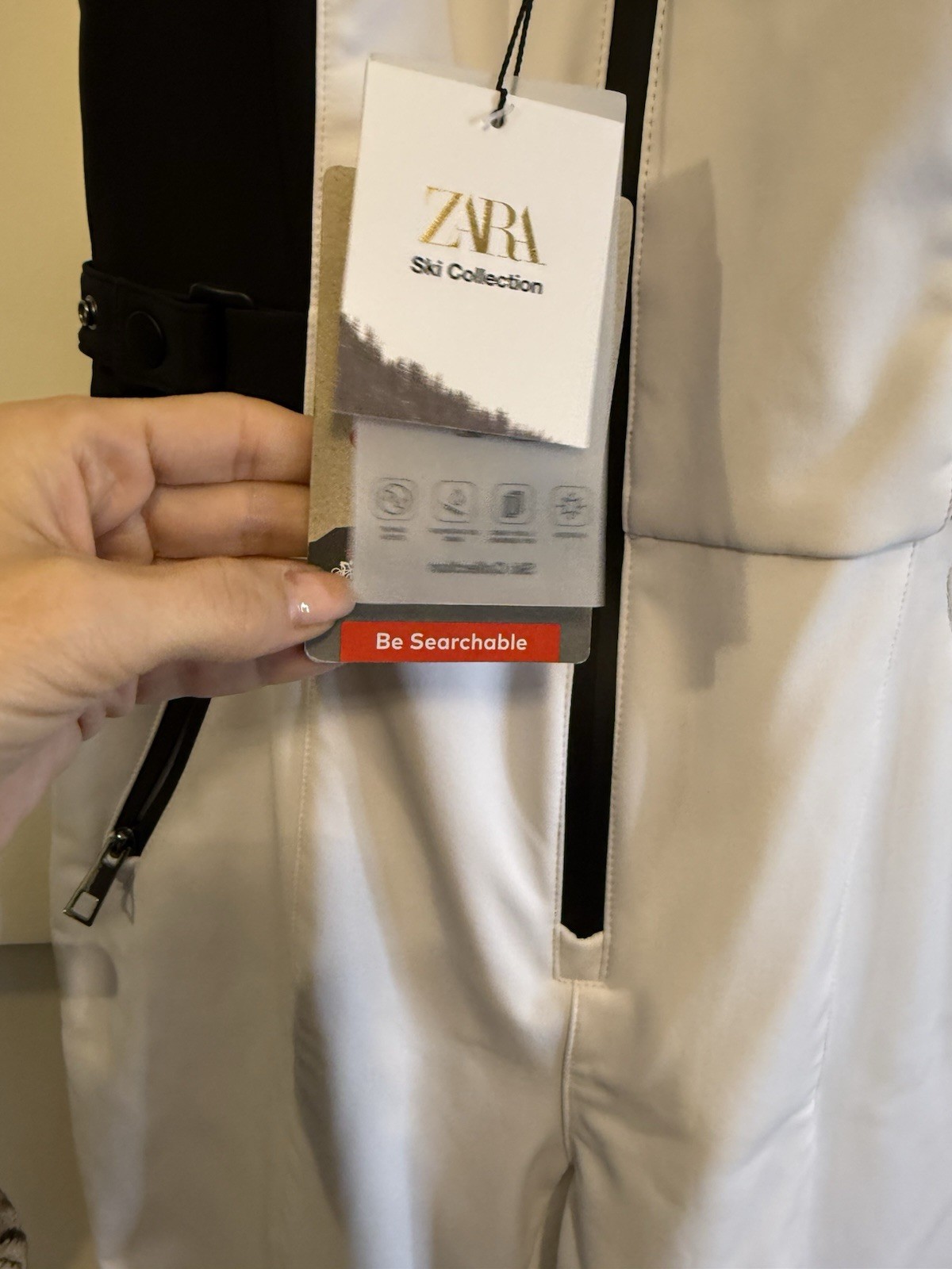 ZARA NEW WOMAN WINDPROOF AND WATERPROOF JUMPSUIT SKI COLLECTION Size S image 7