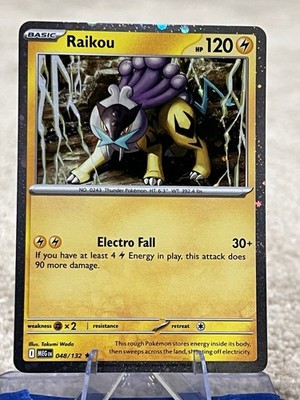 Raikou - (Cosmos Holo) 048/132 Miscellaneous Cards & Products Holo