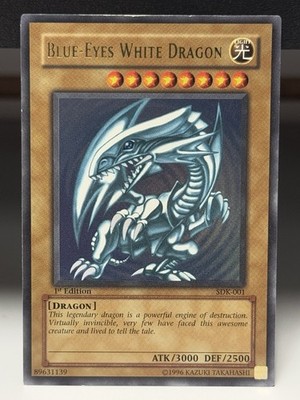 Blue-Eyes White Dragon SDK-001 Starter Deck: Kaiba 1st Edition Ultra NA Print #1