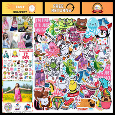 72 Pcs Funny Iron-On Patches Set - Assorted Animal Embroidered Appliques for DIY