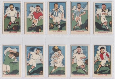 Trade Cards - Popular English Players (Junior Pastimes) - 44 Karten