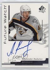 2006-07 SP Authentic Future Watch Auto 644/999 Alexander Radulov #188 Auto 9a0