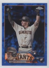 2023 Topps Chrome Sapphire Edition Bryce Johnson #571 10vb