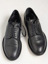 Prada Men’s Black Leather Oxford Shoes US 9 / UK 8 Made in Italy