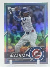 2025 Topps Chrome Lids Mitchell and Ness Kevin Alcantara Foil #18 Rookie RC