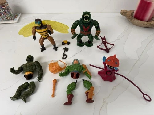Vintage Mattel MOTU Masters Of The Universe Five (5) Figure Lot!!!