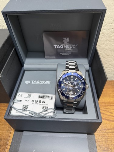 TAG Heuer Aquaracer Blue Men's Watch - CAY111B.BA0927