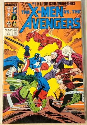 X-Men Vs. The Avengers #1-4  NM  Complete Mini-Series  Marvel Comics 1987 