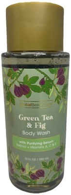 GlobalBeautyCare Green Tea & Fig Body Wash 10 fl oz NEW SHIPS IN 24 HOURS 