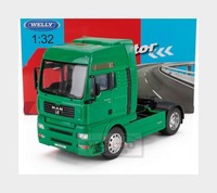 1:32 Welly Man Tg 510 Tractor Truck 2-Assi 2012 Green WE32640G Modellbau