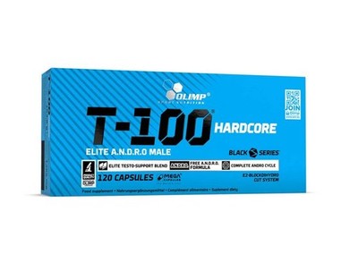(176,37 EUR/kg) Olimp T-100 Hardcore 120 Kapseln Testo boster Testosteron