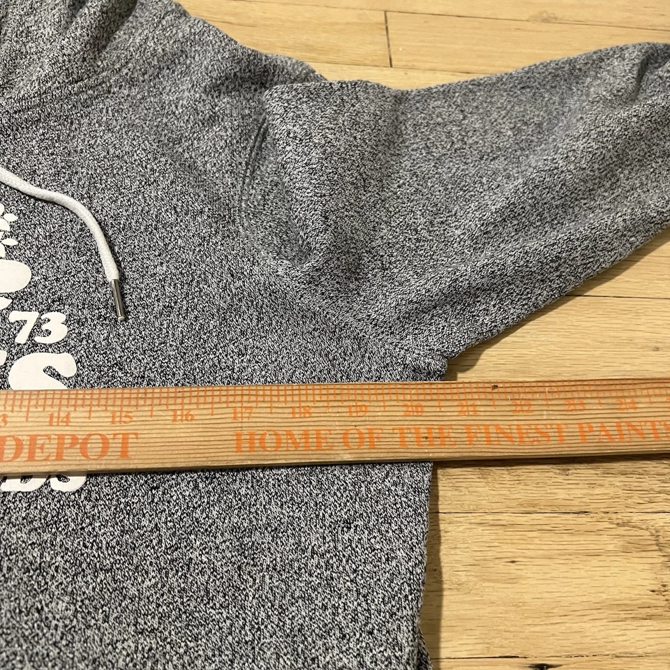 Roots Canada 73 Sweater Womens Large Gray Athletic Goods Hoodie Distressed Comfy - Image 4 of 4