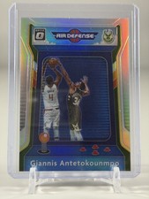 2020-21 Panini Donruss Optic - Air Defense Giannis Antetokounmpo #1 Holo Prizm