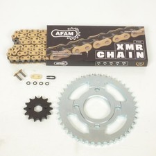 Kit chaîne Afam pour Moto Daelim 125 Vl Daystar 2001 à 2007 Neuf