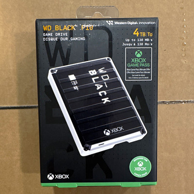 2 Western Digital WD_BLACK P10 4TB HDD External Hard Drives