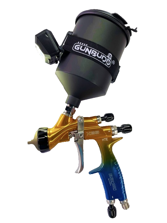 Atom X88 Bluemoon LVLP-MP Car Paint Spray Gun 1.3/1.4mm Tip Combo