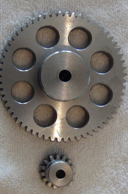 Stepper Gear 4 to 1 Rack Pinion CNC Router Plasma Stronger than  Belt Drive