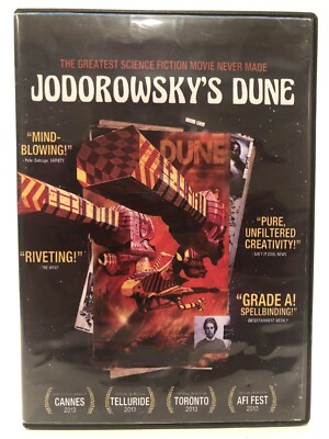 Film Documentary Jodorowsky's Dune (DVD 2014) Greatest SCI-FI
