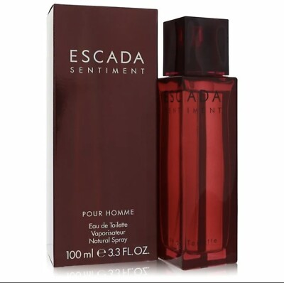 VTG Escada Sentiment Eau De Toilette Spray By Escada 3.4oz NIB Sealed 