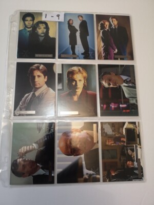 X-FILES SEASON 1 PARALLEL SILVER FOIL SINGLE CARD SELECTION