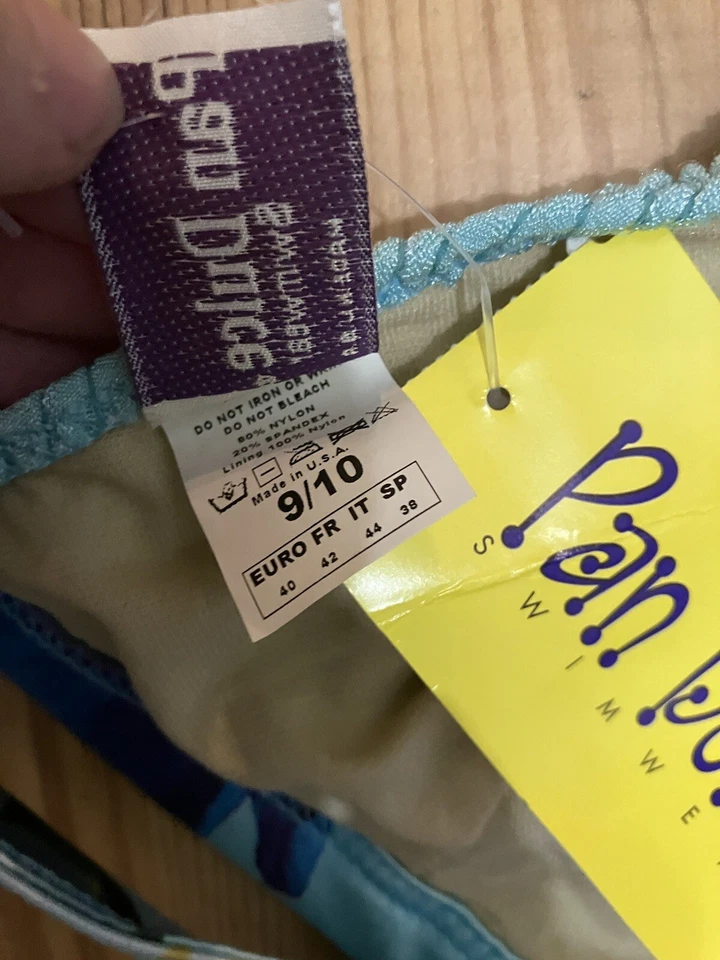 Pan Dulce Vintage NWT USA Swim Top Sz 9/10 - Image 4 of 4