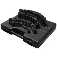 Sunex Tools 2699 39 Piece 1/2" Drive 12 Point Metric Master Impact Socket Set