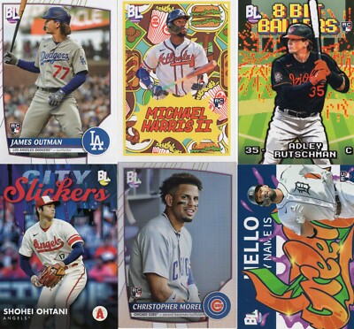 スポーツ選手 Baseball COLLECTORS TRADING CARDS 2023 Topps Big League Baseball - Rookies, Foils & Inserts - Pick