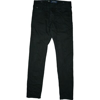 Scotch & Soda Ralston Herren Jeans Hose Slim stretch Skinny 46 S W30 L32 schwarz