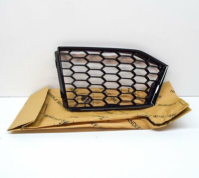 Genuine Audi TTRS Front Left Air Guide Grille Black Glossy 