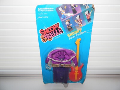 Vtg NOS Snoopy Belle Snoopy Fancy Fashions Rock Star Guitar #1599 FREESHIP READ!