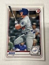 Michael Busch RC 2020 Bowman Draft #BD42 Dodgers Cubs