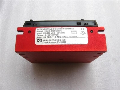 Used 1Pcs Kb Electronics Regenerative Dc Motor Control KBMG-212D Plc Module oq
