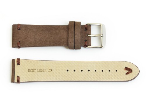 RETRO LEATHER WATCH STRAP BAND V-STRAP SUEDE V-TWISTER 18, 20, 22, 24 MM us - Picture 7 of 19