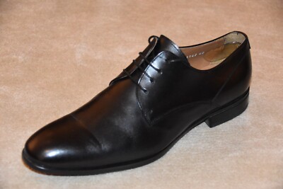 Doucal's Derby Herrenschuhe 40 schwarz