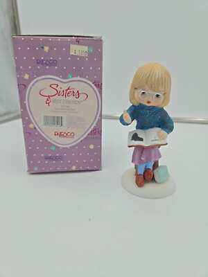 Sisters and Best Friends TEACHERS GUIDE TO THE FUTURE Figurine USED
