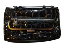 Simply Vera Wang Clutch foldable purse Fold over clutch. Black clutch purse.
