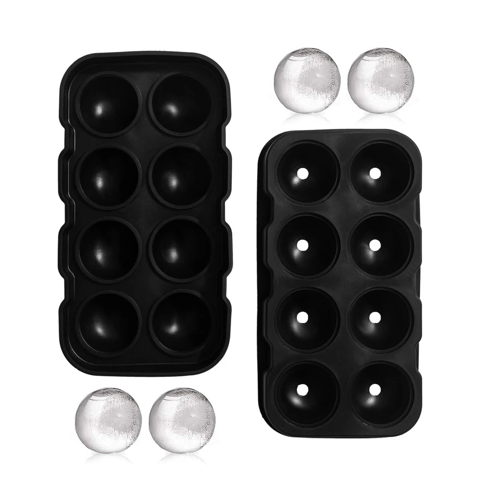 Silikon Eiswürfelform Eiskugel Eiswürfelbehälter Kugel Eiswürfel Silikonform