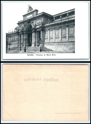 ITALY Postcard - Rome, Palazzo di Belle Arti R1