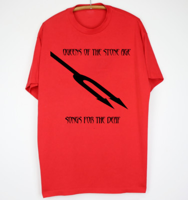 Queens of the Stone Age Songs for the Deaf T-Shirt Cotton Red Men S to 5XL NB946